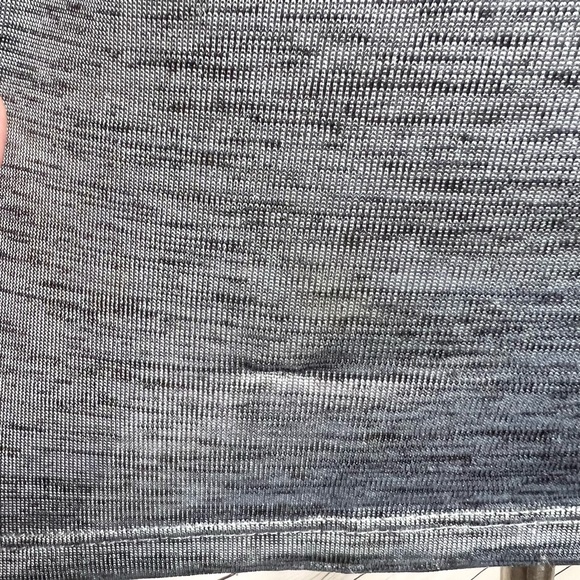 NWT Worthington Sleeveless Twist Detail Top Size Small Petite Chambray Heather - Picture 9 of 9